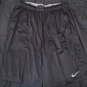 Men’s Nike Dri Fit shorts. No tears or stains